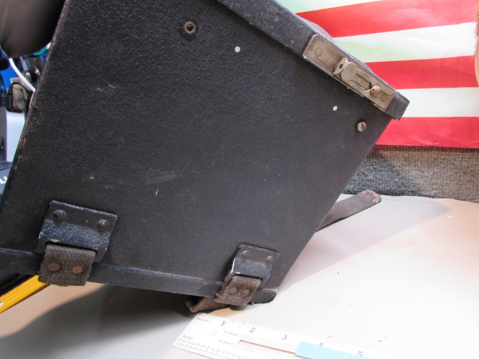 ESTATE* SIGNAL CORPS U.S. ARMY BC-222 RAULAND TUBE RADIO RECEIVER & TRANSMITTER