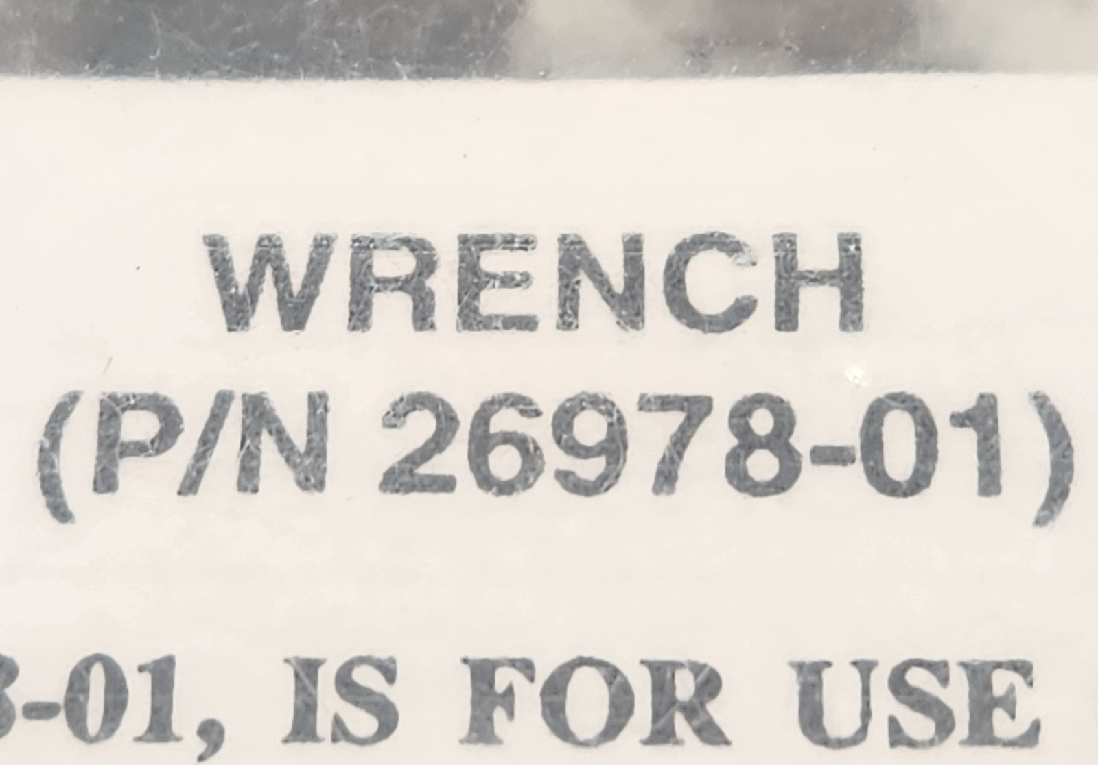 NEW OLD STOCK 3M Scott XP100152022 Frame Retainer Tool Kit 26978-01 SCBA