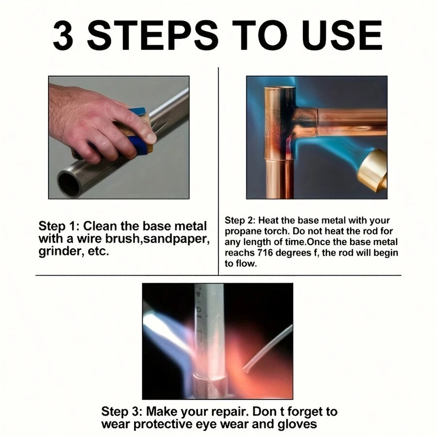 20X Aluminum Rods Low Temperature Easy Melt Aluminum Welding Rods Welding Sticks