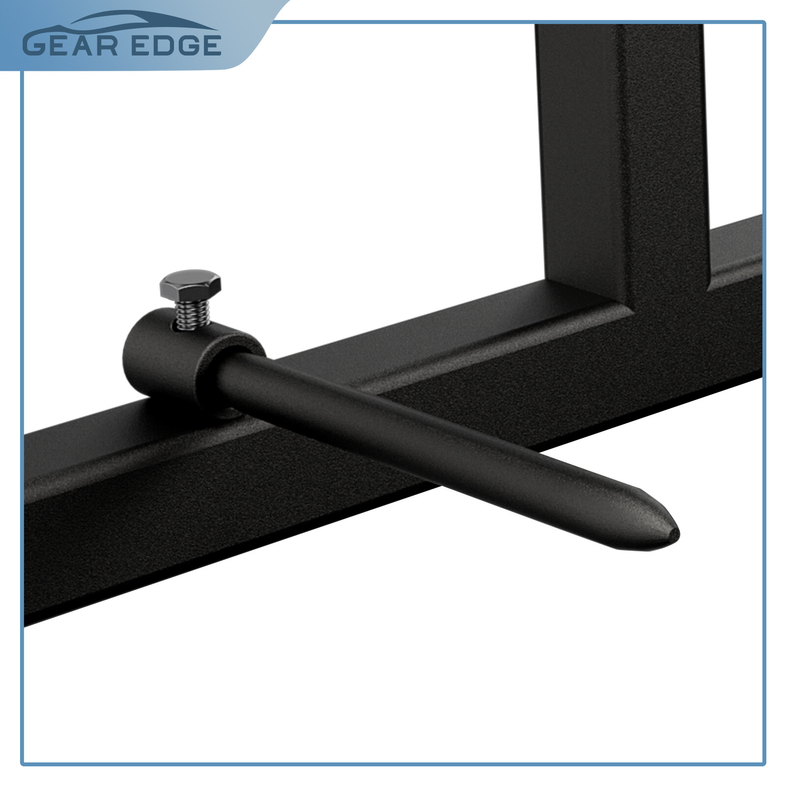 49in Quick Tach Hay Bale Spear for Skid Steer Tractor Loader