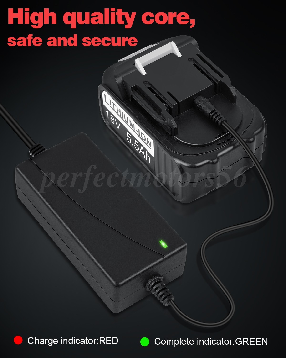 Electric Impact Wrench 1000Nm High Torque Impact Gun 1/2" Cordless Impact Wrench