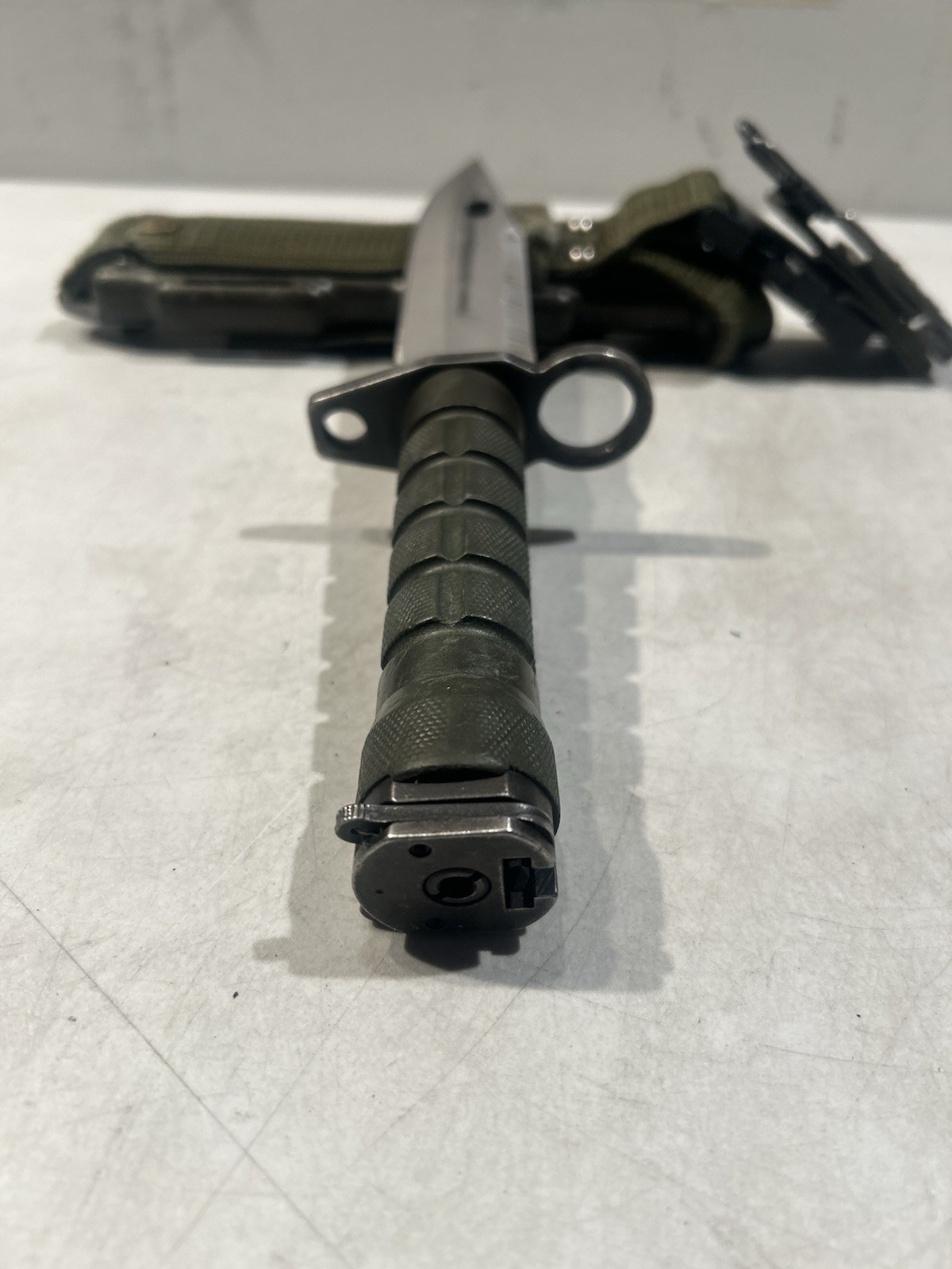 PHROBIS III Military Fixed Blade with Scabbard Case Sheath #40