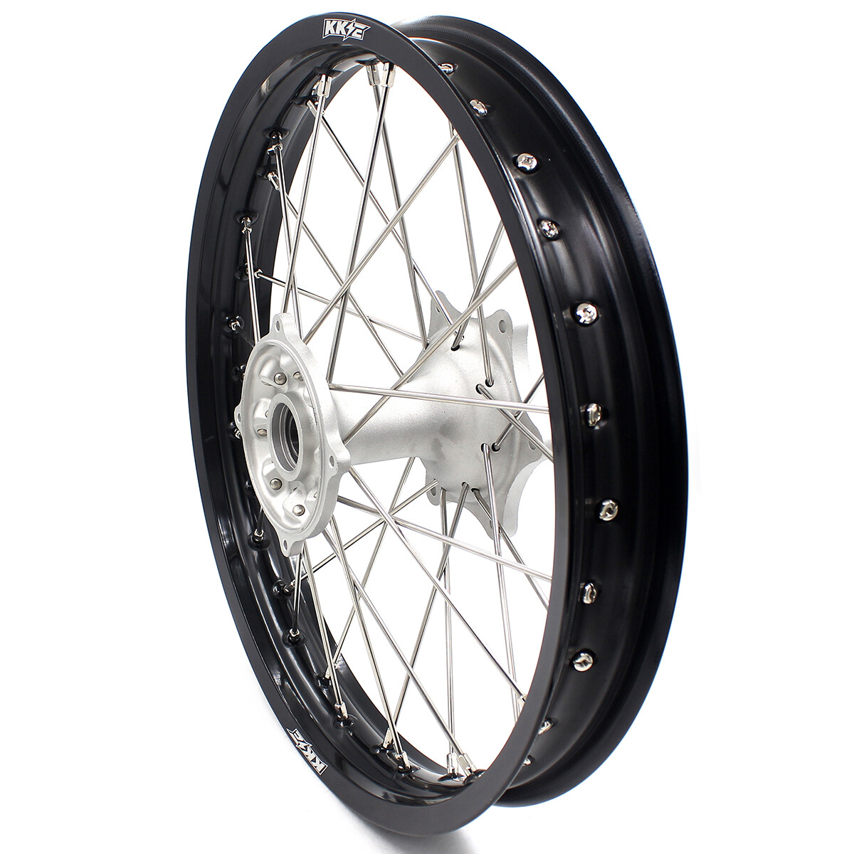 KKE 19" Cast Rear Wheel Rim Fit Honda CRF250R 2014-2025 CRF450R 2013-2025 Silver