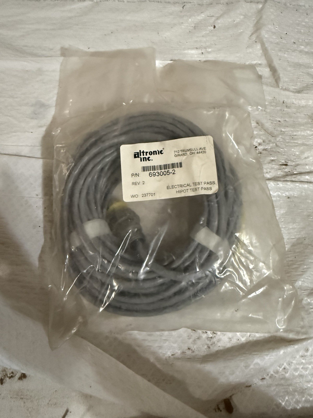 Altronic 693005 - 2 Wiring Harness New In Package