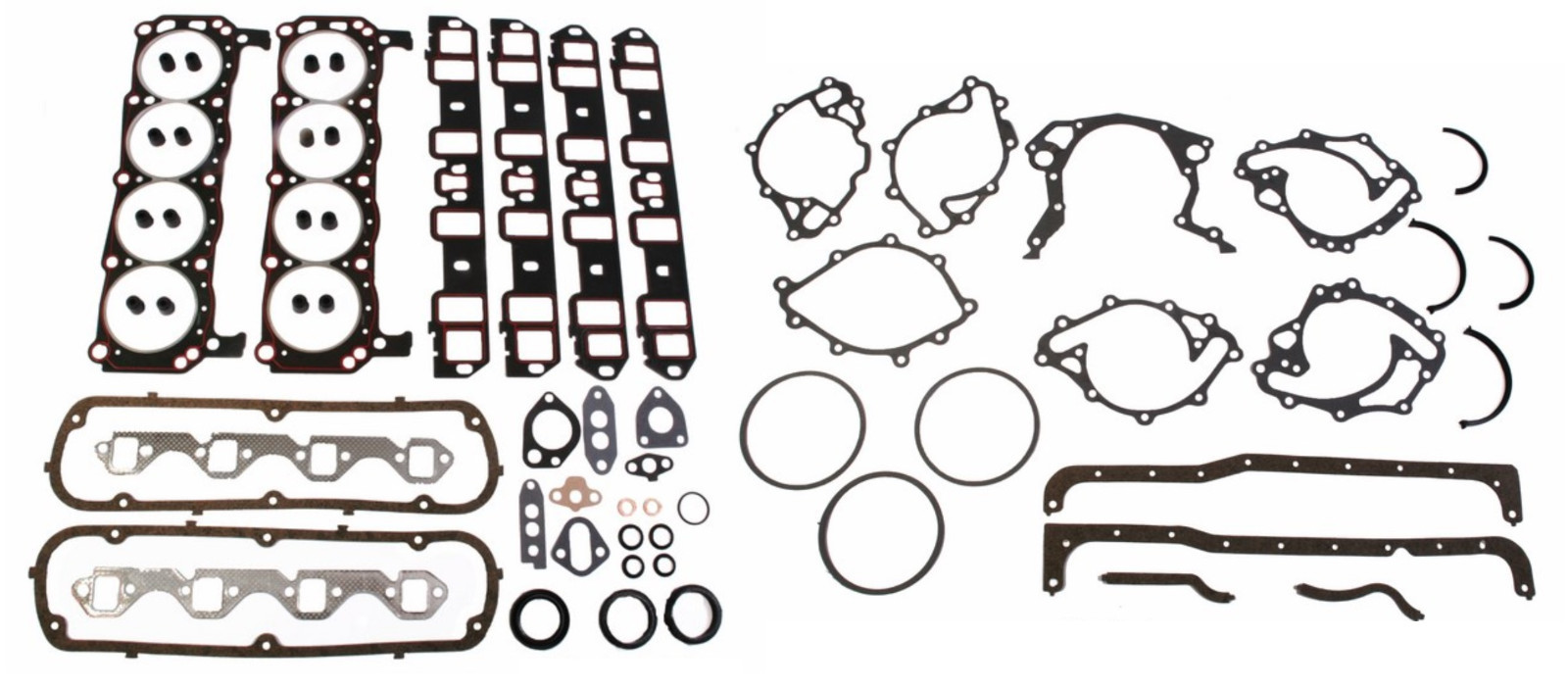 Full Engine Overhaul Gasket Set for 1963-1982 Ford SBF 260 289 302 Windsor