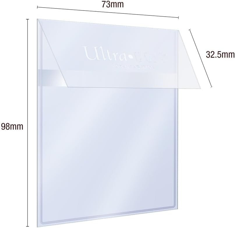 Ultra PRO - Card Preserver 25Ct. Transparent 25, 50, 75, 100, 200, 1000 YOU PICK