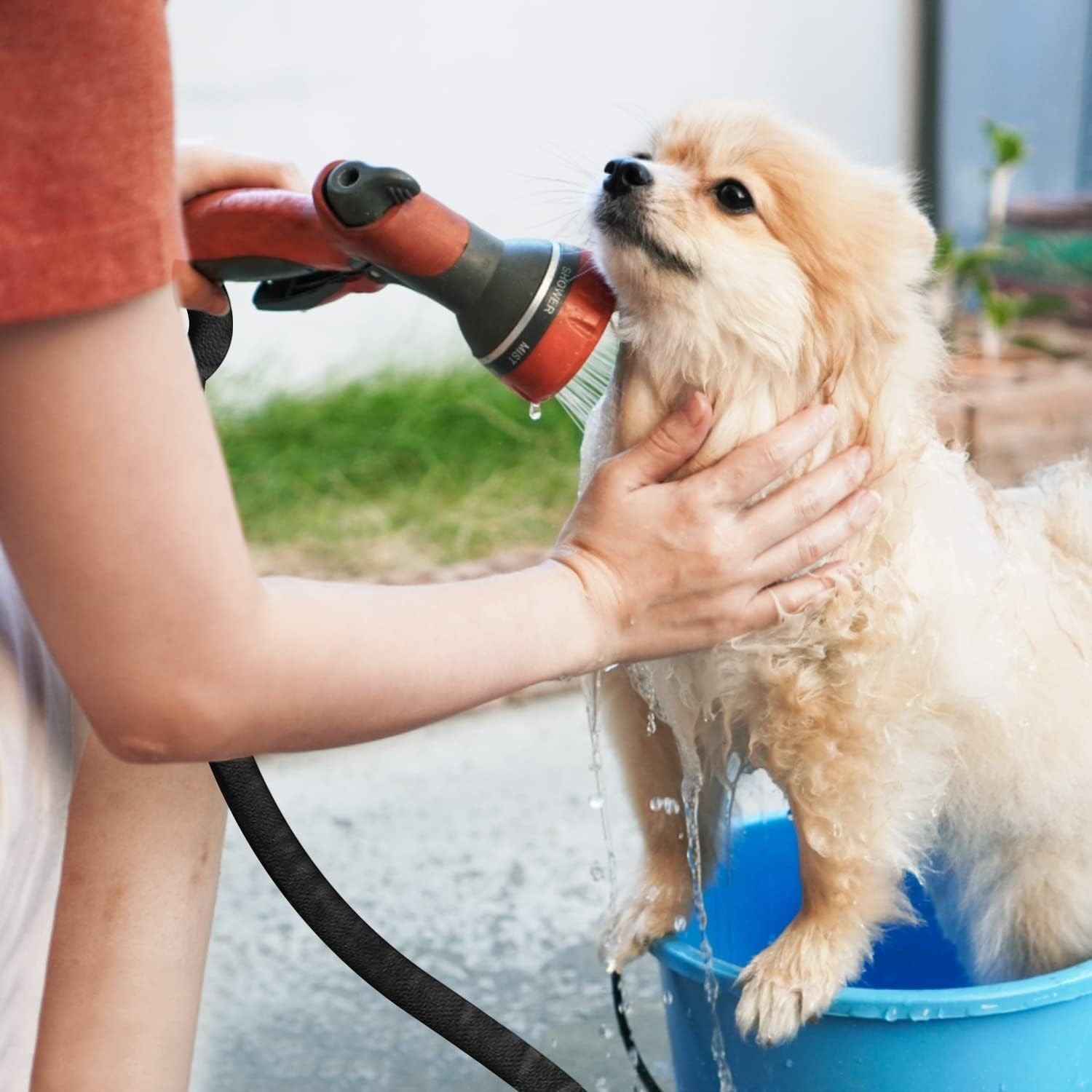 Garden Hose, Lightweight, Ultra Flexible, Durable, Kink-Free Garden Hose 50FT