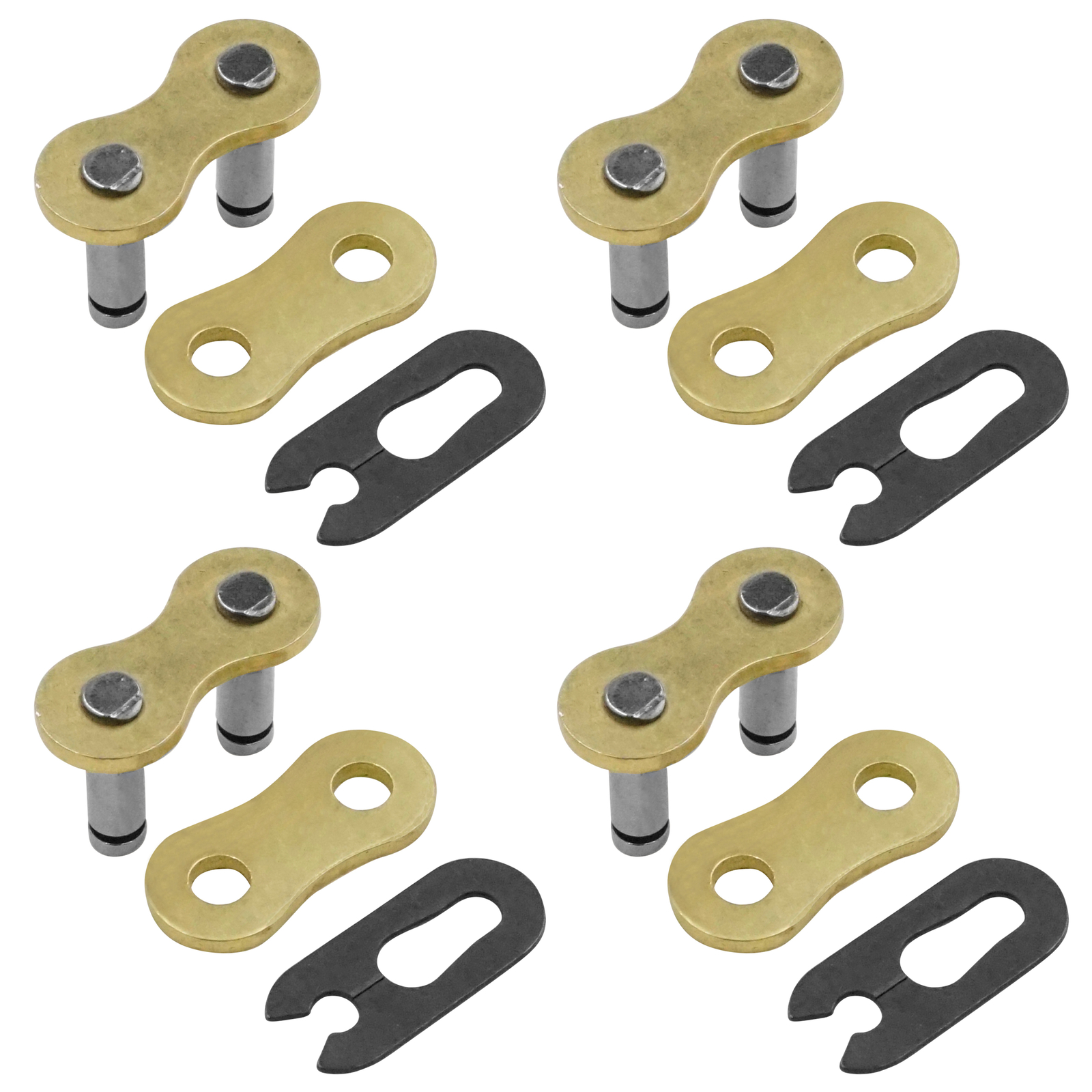 Caltric 520 Chain Master Link For Motorcycle Bike ATV Connecting Link Gold