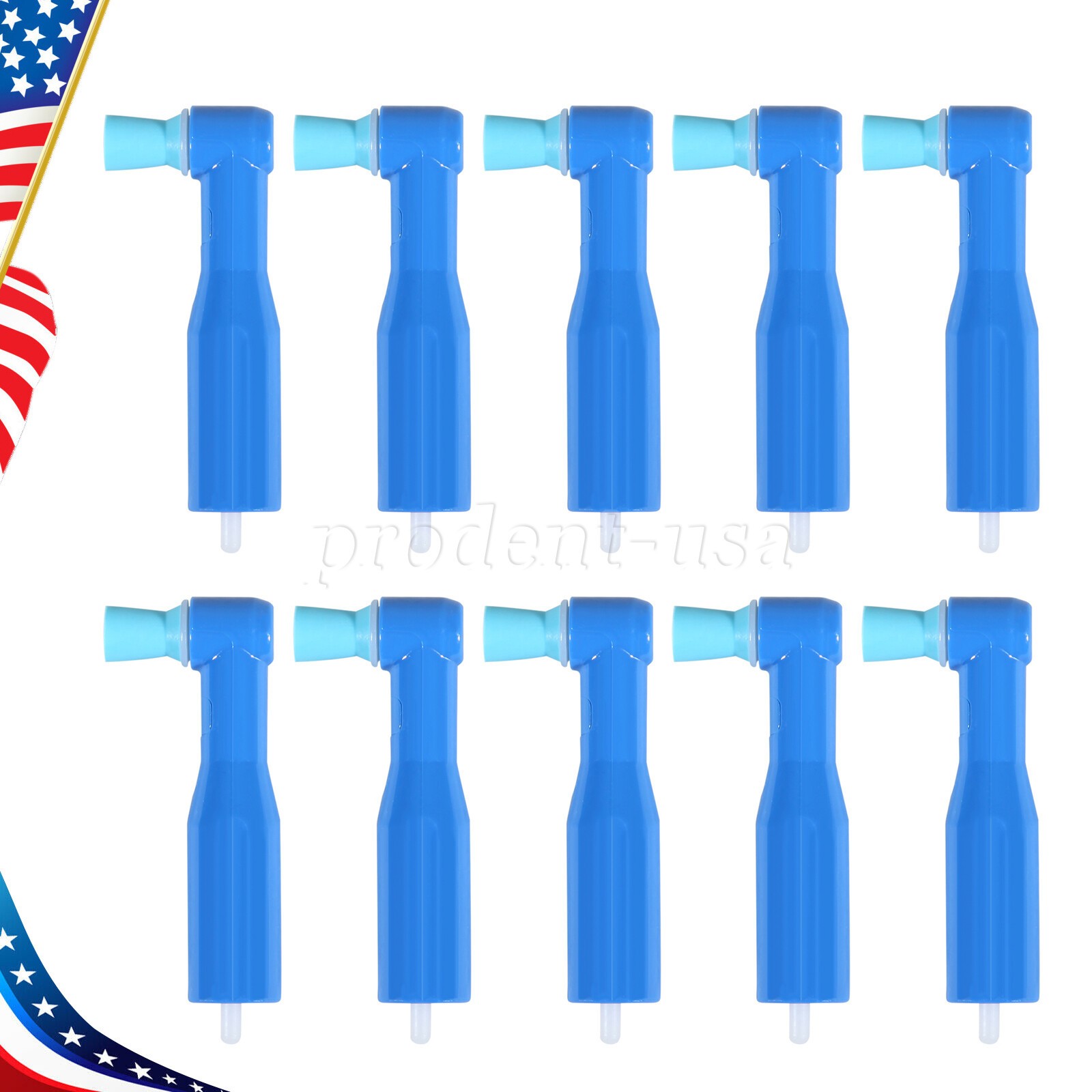 1000 pcs Dental Disposable Prophy Angles Cups Contra Angle Blue Firm Cup st