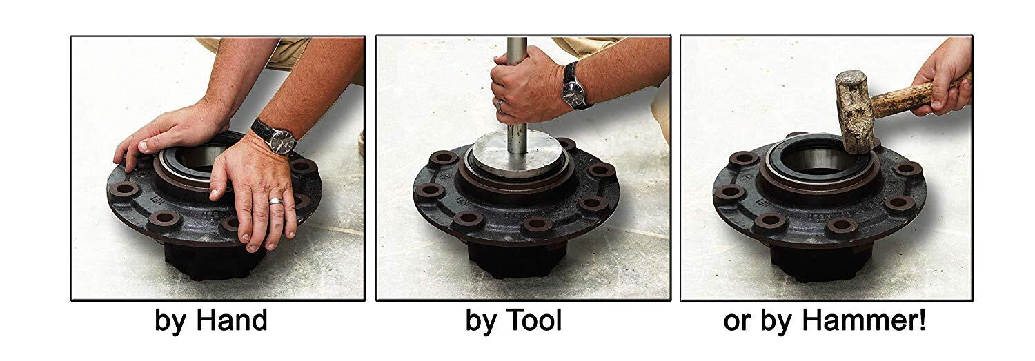 Wheel Seal for Steer Axle Replace Stemco 383-0136, SKF 35066, 370001A Pack of 10