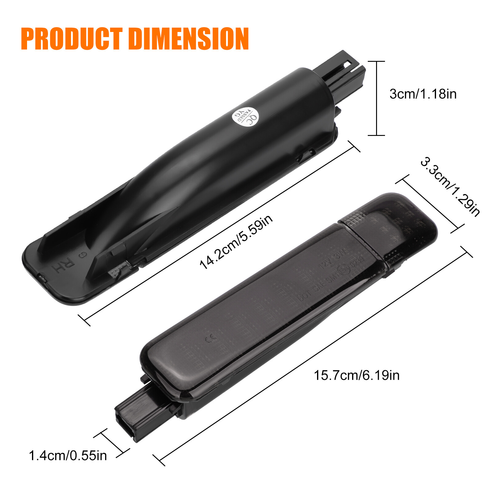 4PCS LED Door Courtesy Light For Silverado Suburban Chevy Tahoe GMC Yukon Sierra