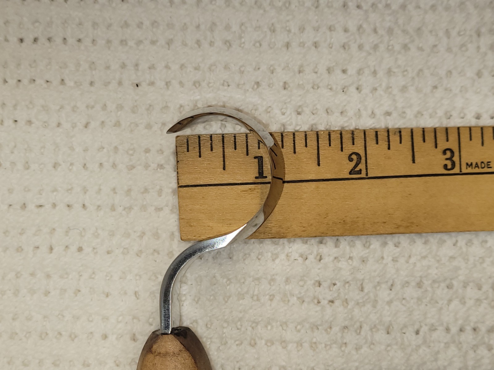 Narex spoon carving knife (model 822103) featuring a double-edged blade