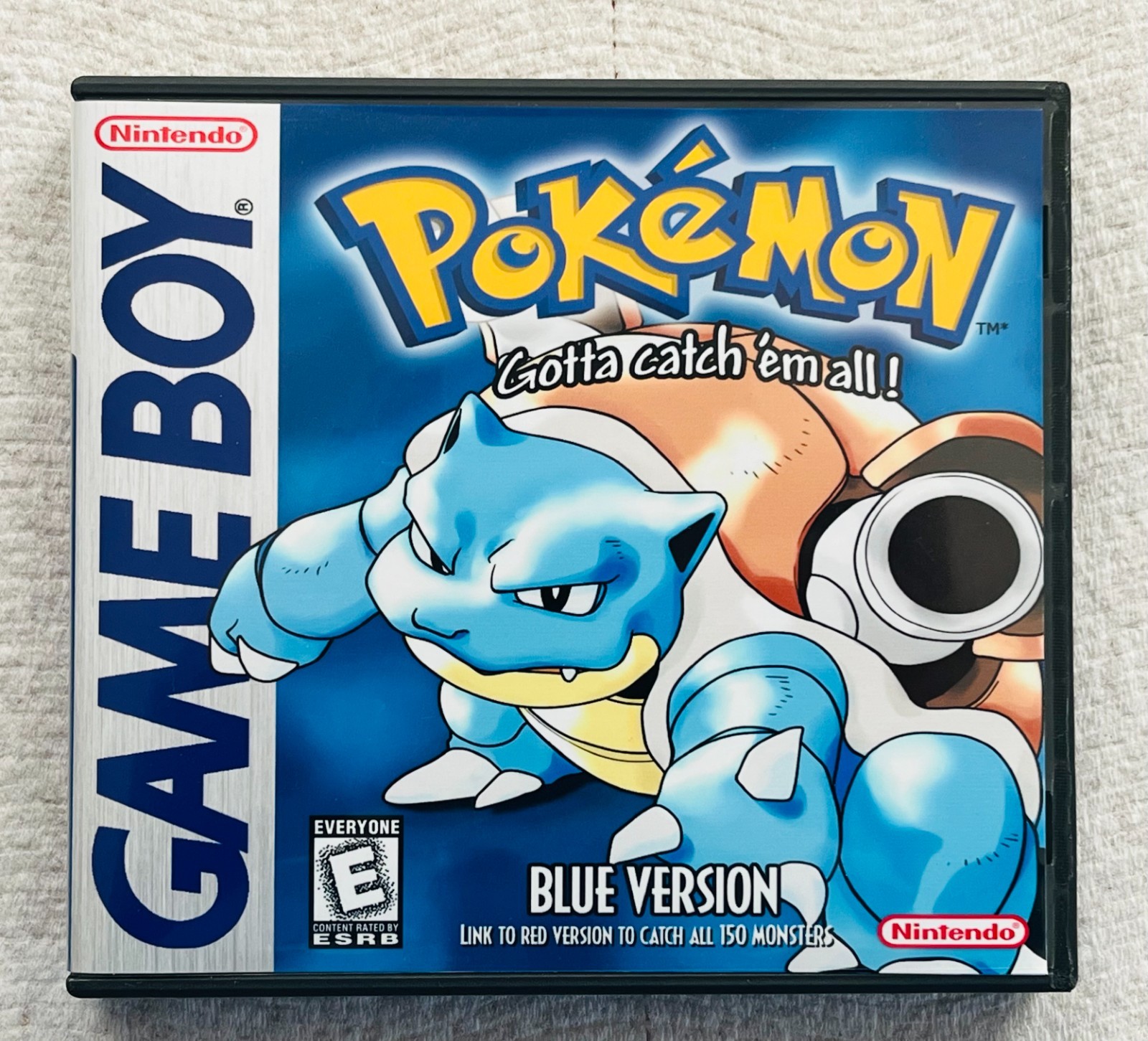 Pokemon Red, Bue, Yellow CASE ONLY 3 Pack Game Boy Box Pokémon Nintendo DS Sized