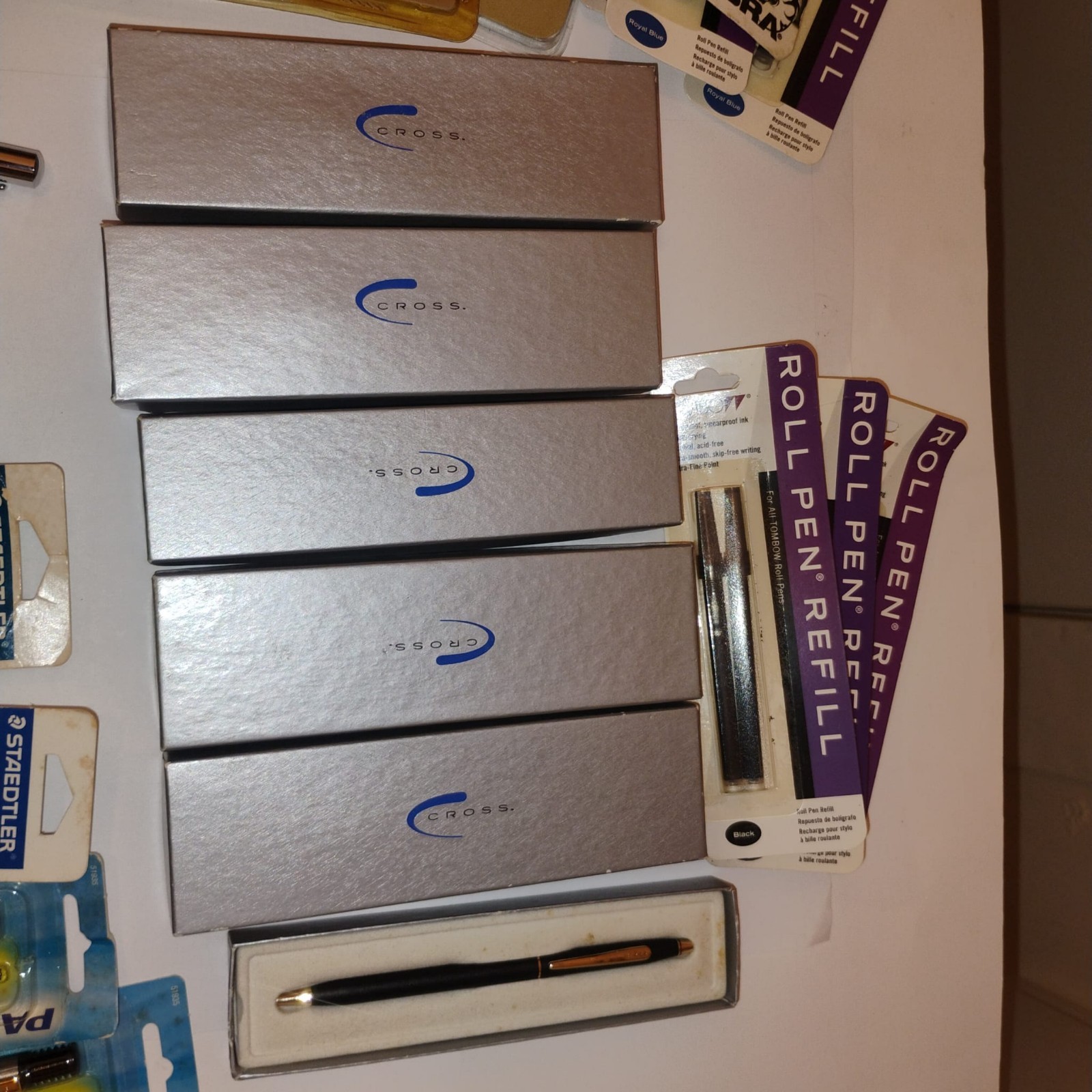 Cross Tombow Pilot vintage pens lot, used, free shipping