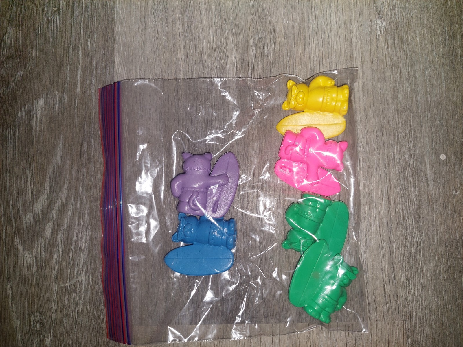 Lot Of 40+ Vintage Diener Eraser - Elephant, Frogs, Bears Etc Pencil Topper 1985