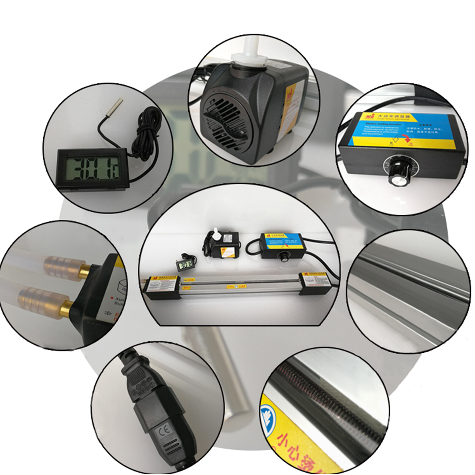 1250mm Manual Acrylic Light Box Plastic PVC Bending Machine Heater Bender Strip