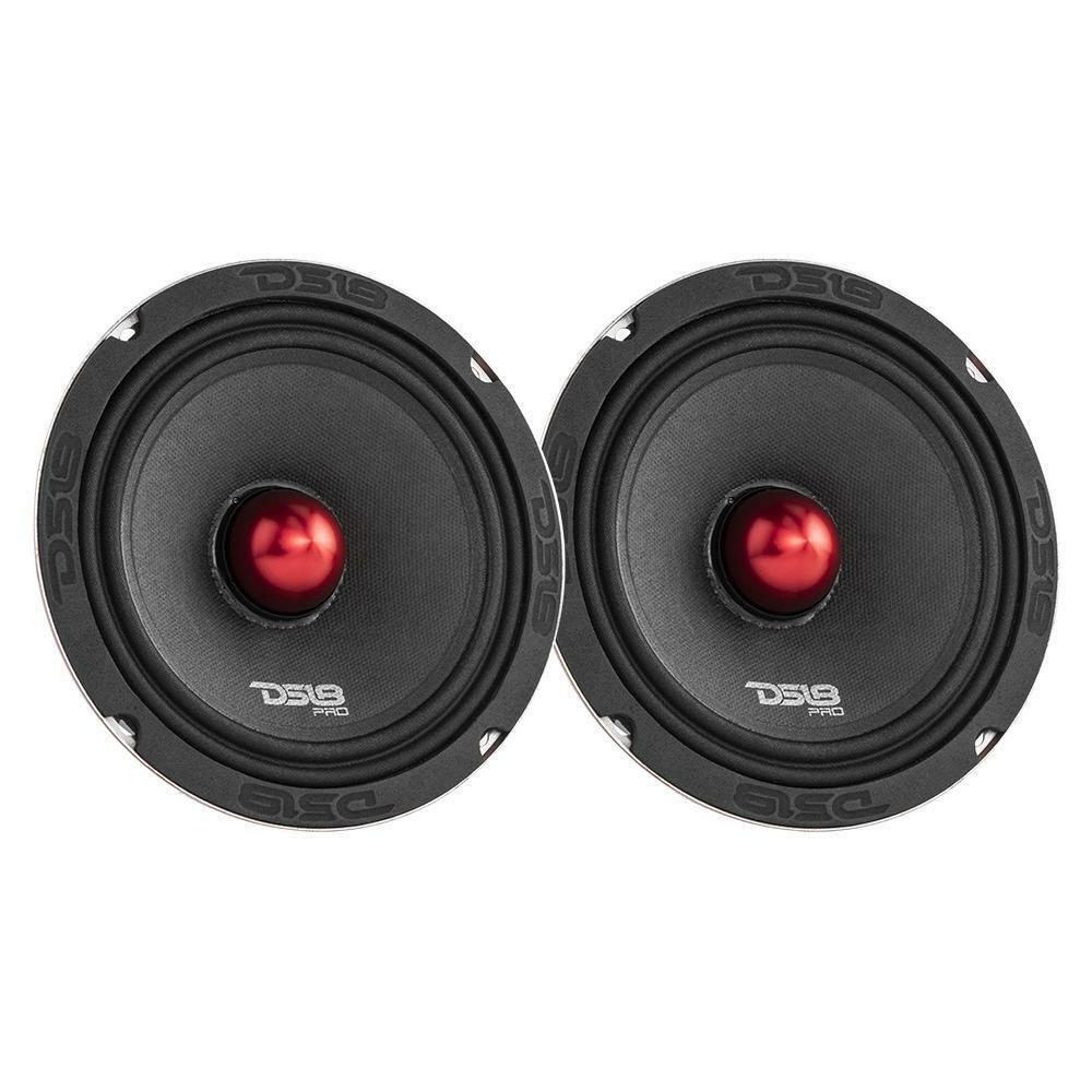 DS18 6.5" PRO-X6.4BMPK Speakers Package Mid and High - 500W Max 4 Ohms