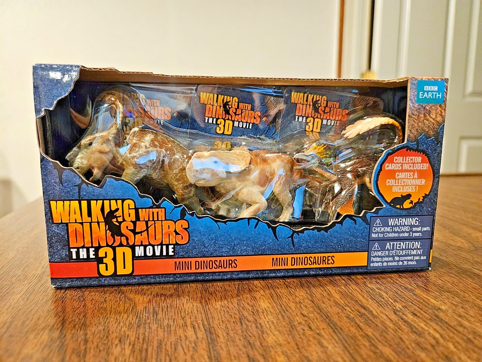 Walking With Dinosaurs 3D Movie 3 Mini Figures: Scowler, Patchi, Troodon