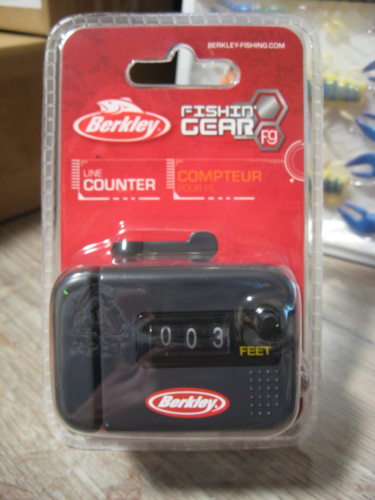 Berkley Fishin' Gear Clip-On Fishing Line Counter 3 Digit Display Up To 999'