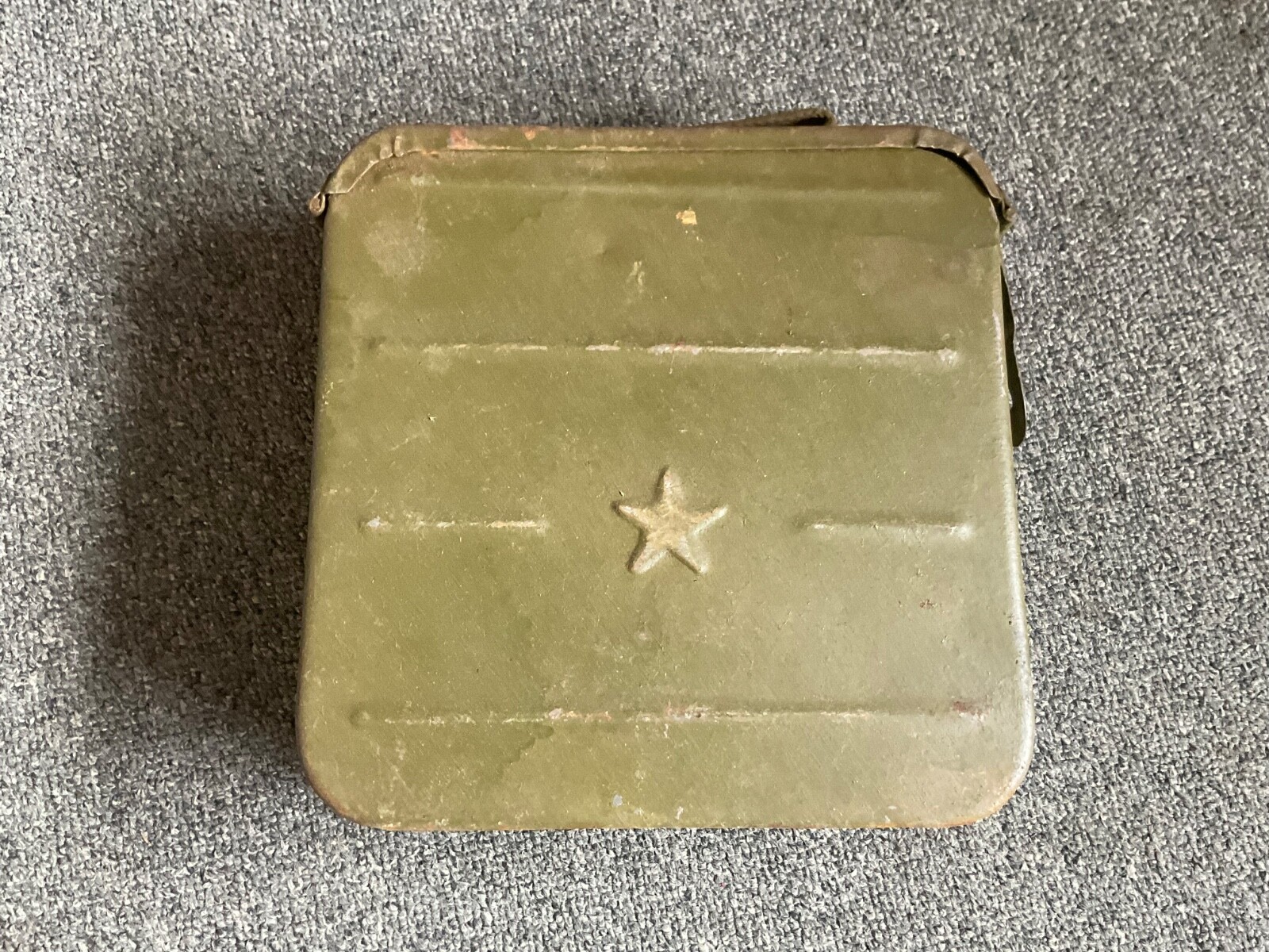 Russian USSR Maxim 1910 Ammo Can Belt Fed Feed 7.62X54 M1910 MG WWII WWI EMPTY
