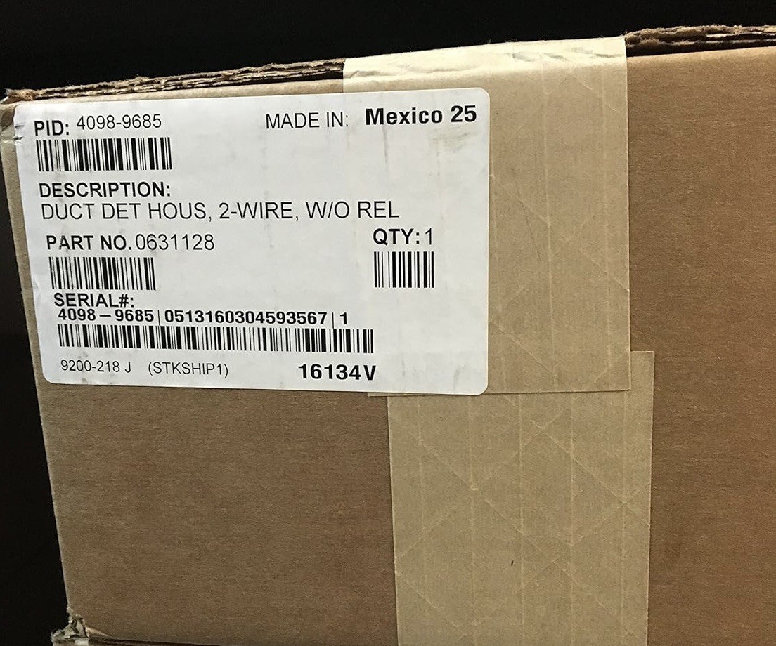 SIMPLEX 4098-9685 2 Wire Duct Detector Sensor  NEW (Sealed)