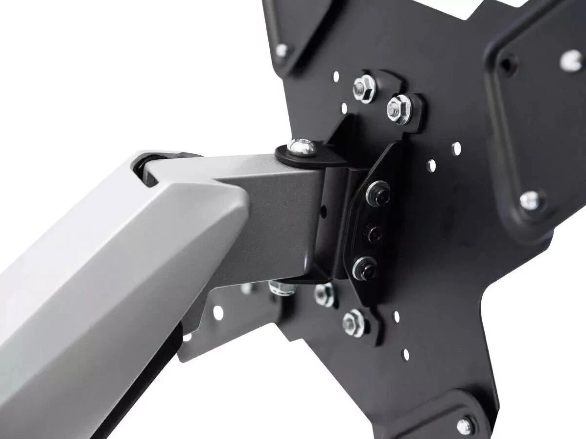 TV Wall Mount Full Motion Swivel Articulating Gas Spring-Heavy duty Up To 66Lbs.