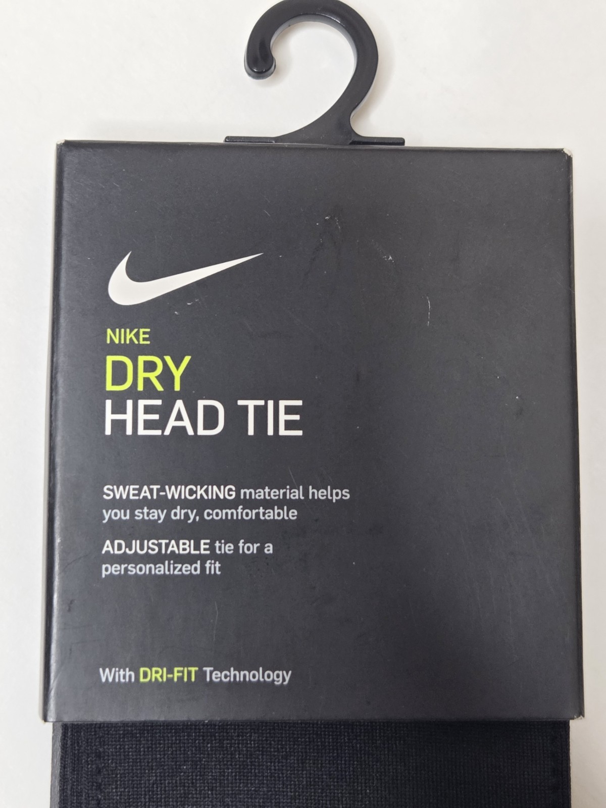 Nike Dri-Fit Fury Headband Black Authentic One Size New