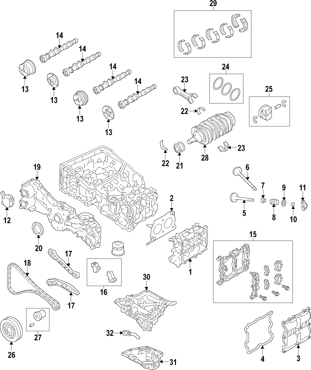 New OEM Genuine Toyota 86 / Scion FR-S FA20 Engine Crankshaft SU003-00155