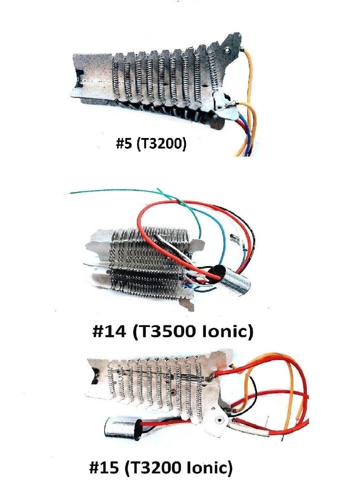Parts for Hair Dryer TwinTurbo 1500, 2200, 2500, 3200, 3500, 3800,3900