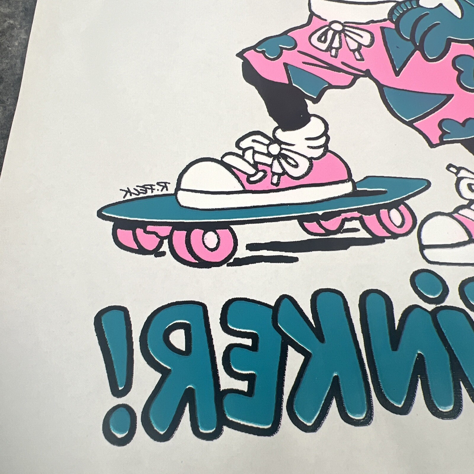 1988 Lil Stinker Vintage Heat Transfer Iron On for T-Shirts