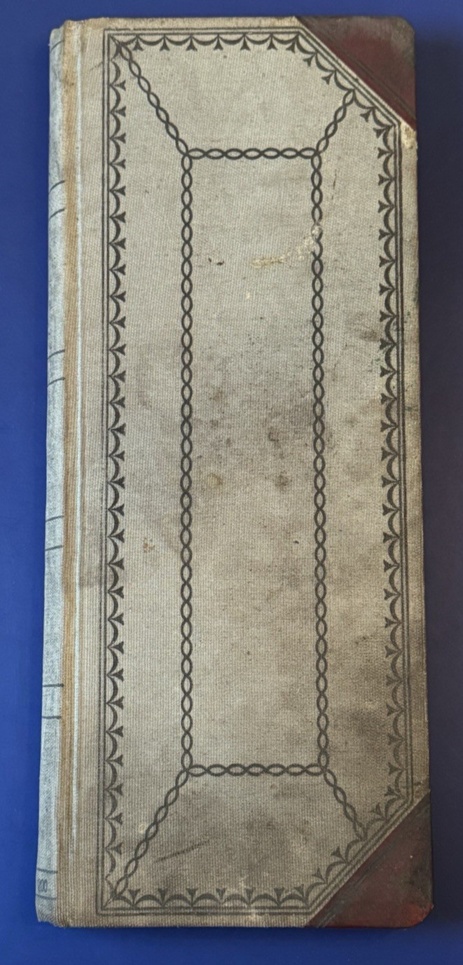 Antique 16" General Country Store Hand Written 1942 Ledger Counter Book, WV