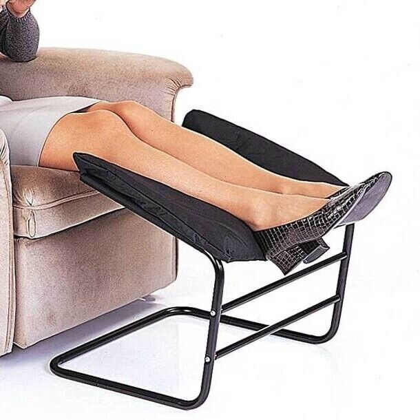 Supportive Padded Leg Rest Foot Stool Relaxation Improve Circulation Ottoman NEW