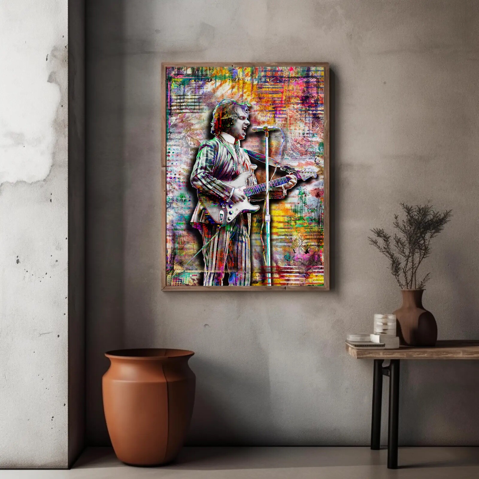 Van Morrison 8x12in Poster, VAN MORRISON Young Print Art Free Shipping US