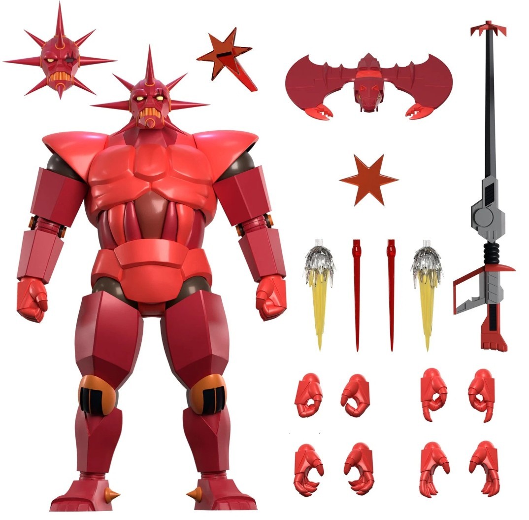 🇺🇸 Super7 ULTIMATES! SilverHawks Mon*Star 11" Action Figure + Accessories HUGE