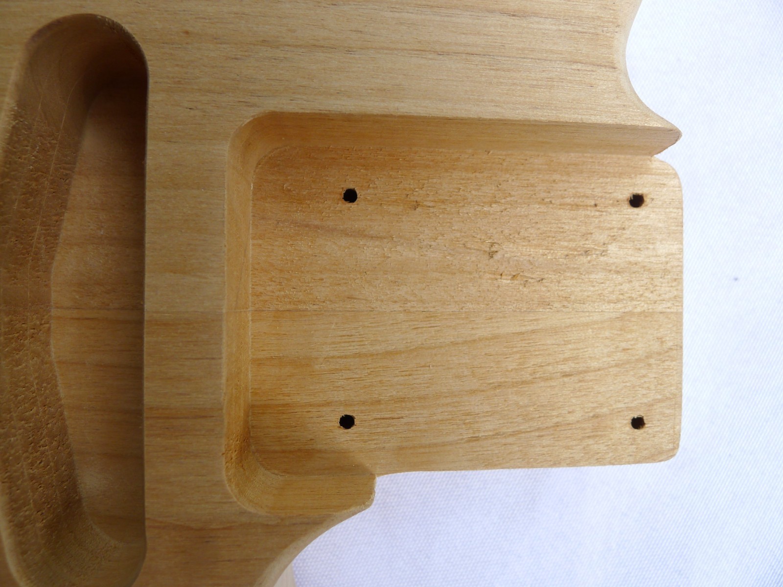 Tele Vintage Style Guitar Body 2 pcs Centre Joined Alder Unfinish ≦ 4.4Lbs