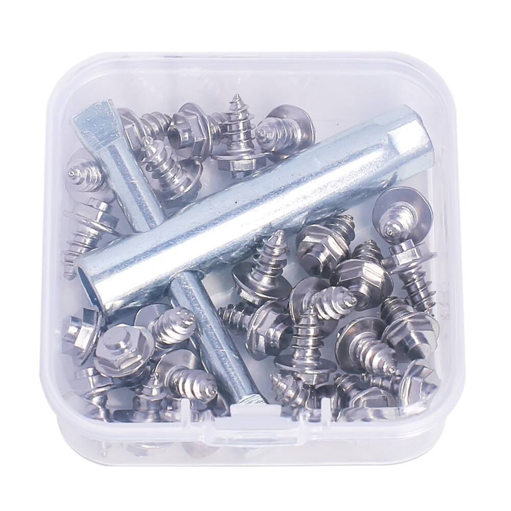 Screw-in Wading Boot Studs Non Slip Screws 26 PCS with Tool