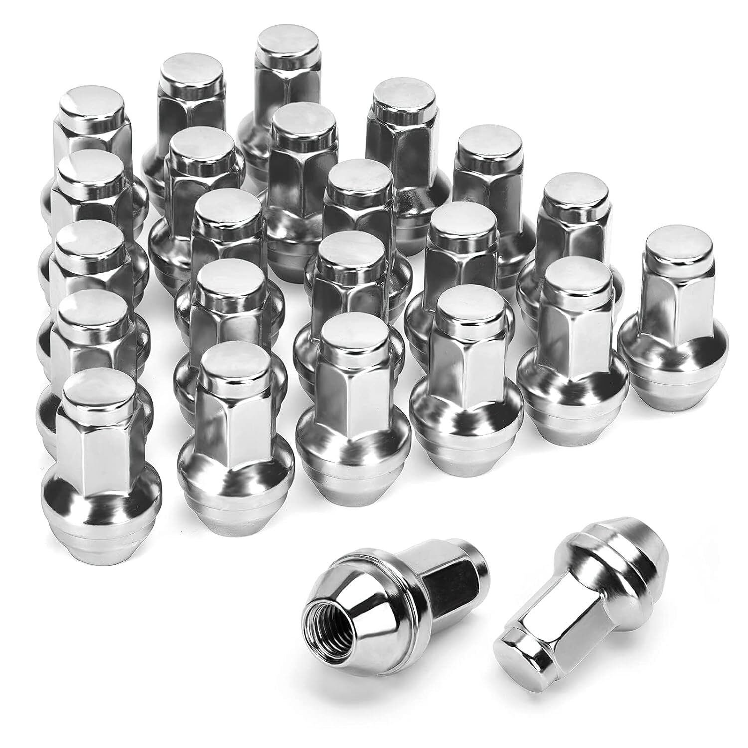 24pcs 14mx2 Lug Nuts One-piece Factory for Ford F150 2000-2014 Expedition