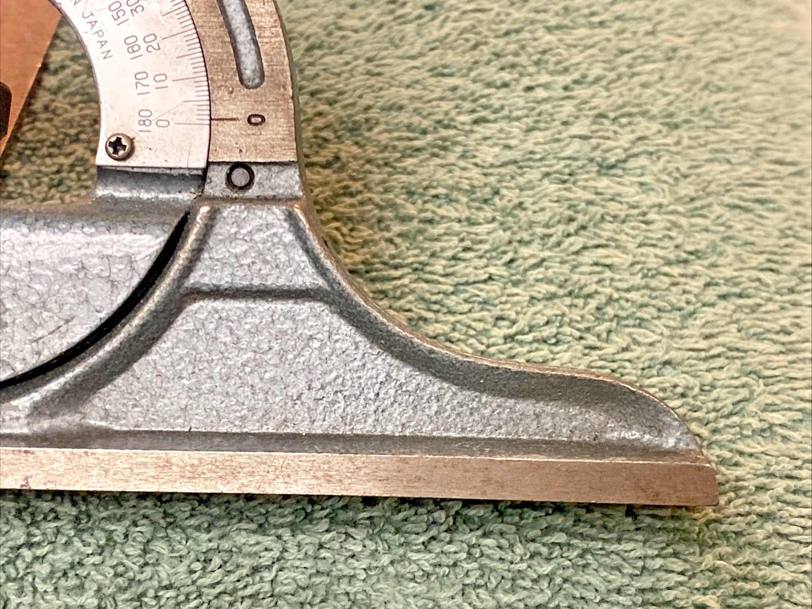 Mitutoyo 180-301 Combination Protractor Head Machinist Tool Made in Japan