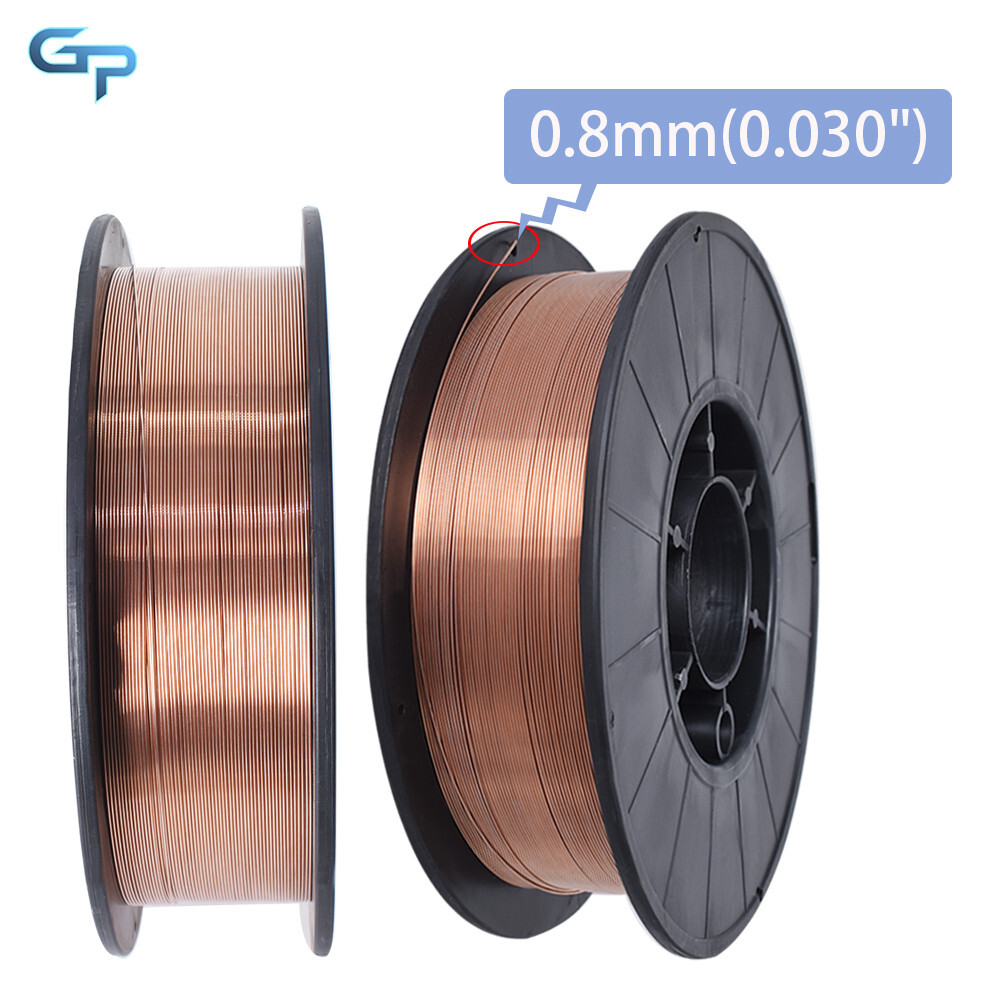 10-lb Roll 2 Pack ER70S-6 .030" (0.8mm) Mild Steel MIG Welding Wire