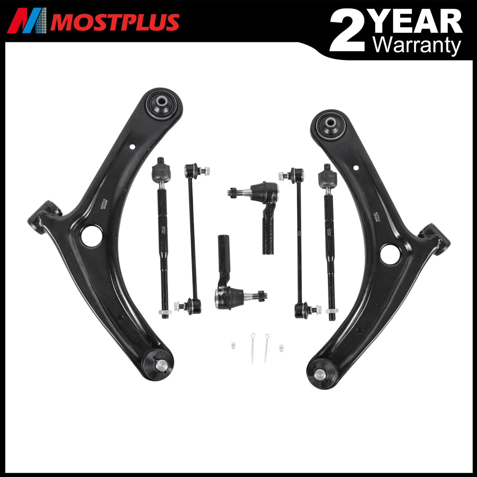 Front Lower Control Arms and Ball Joints For 2007-2017 Jeep Patriot Compass