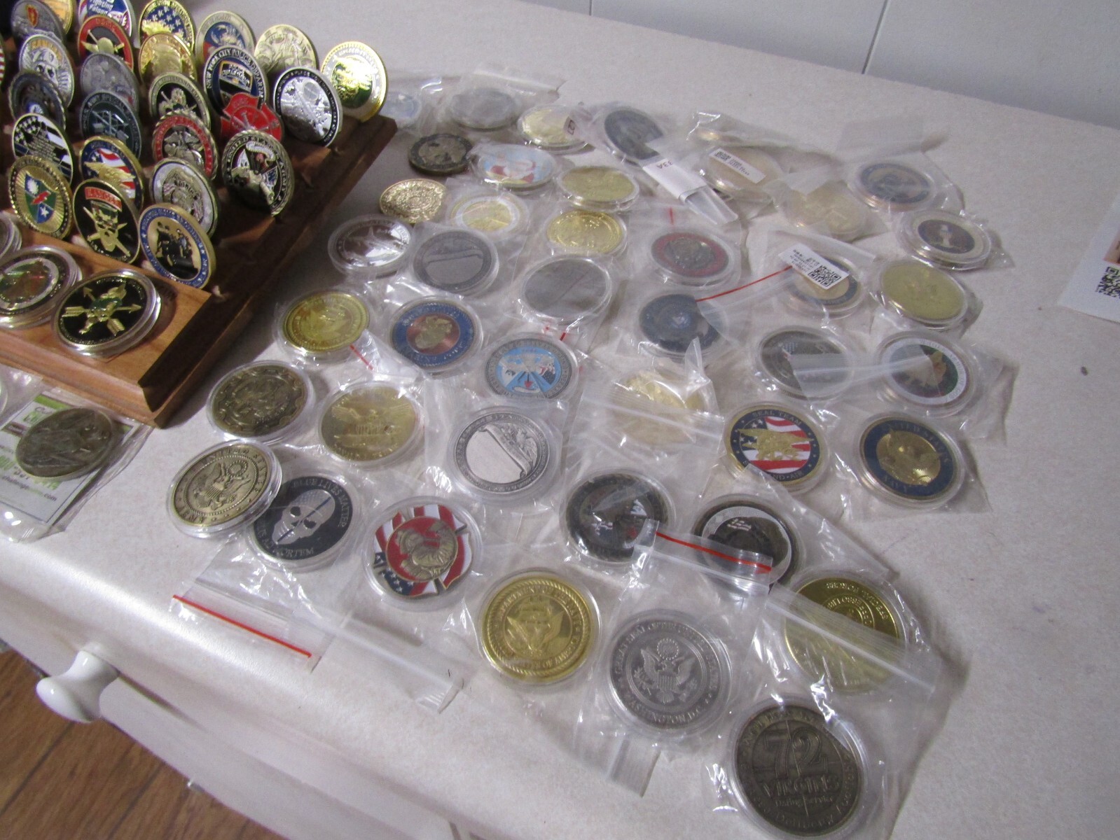 CHALLENGE COIN LOT SET OF 10 DIFFERENT MILITARY, POLICE, FIRE, NAVY, ARMY, USAF