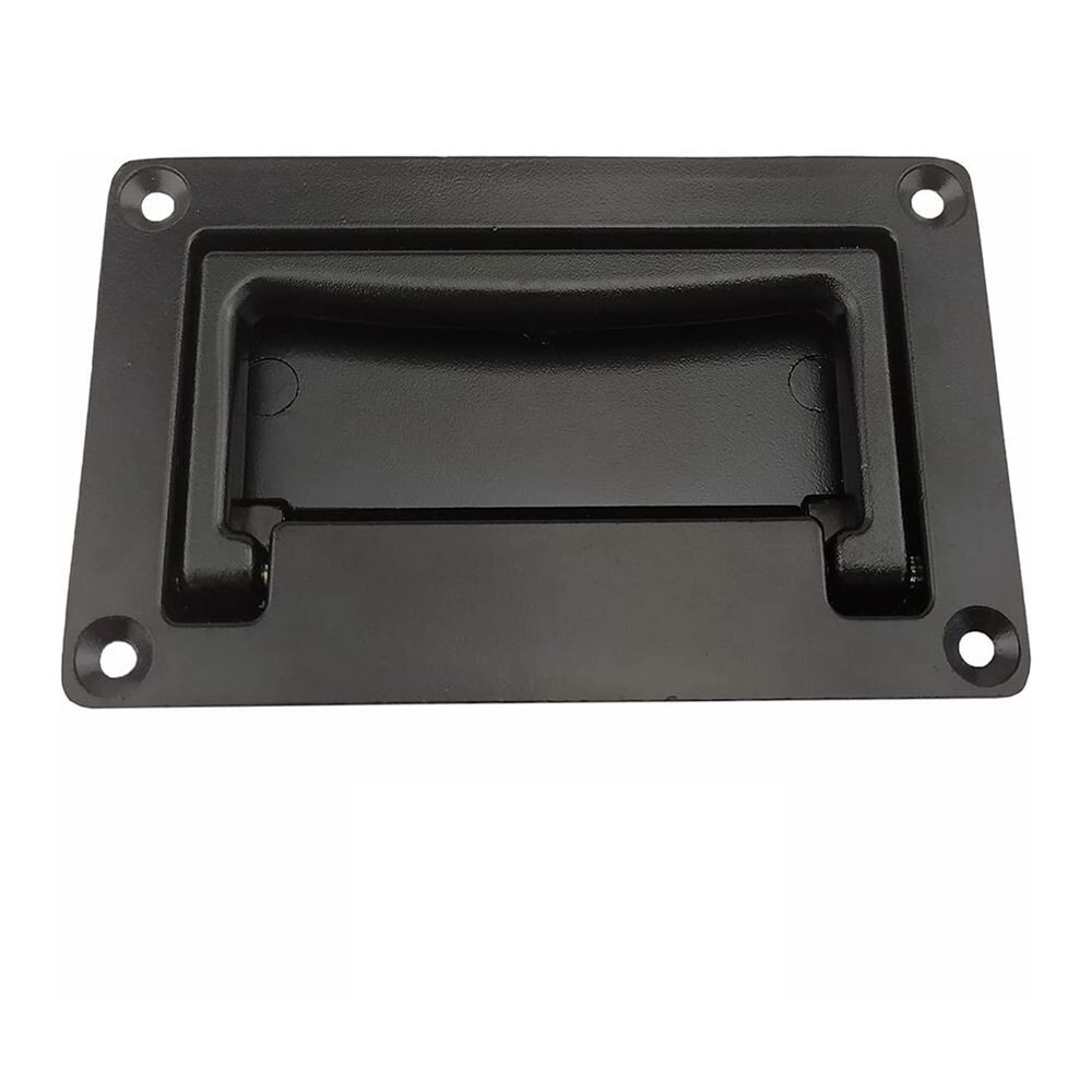 Zinc Alloy Recessed Pull Handle Container Handle Black Flush Lift Door 4.33" C77