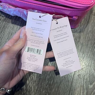 Beis Barbie The Cosmetic Case In Barbie Pink Limited Edition