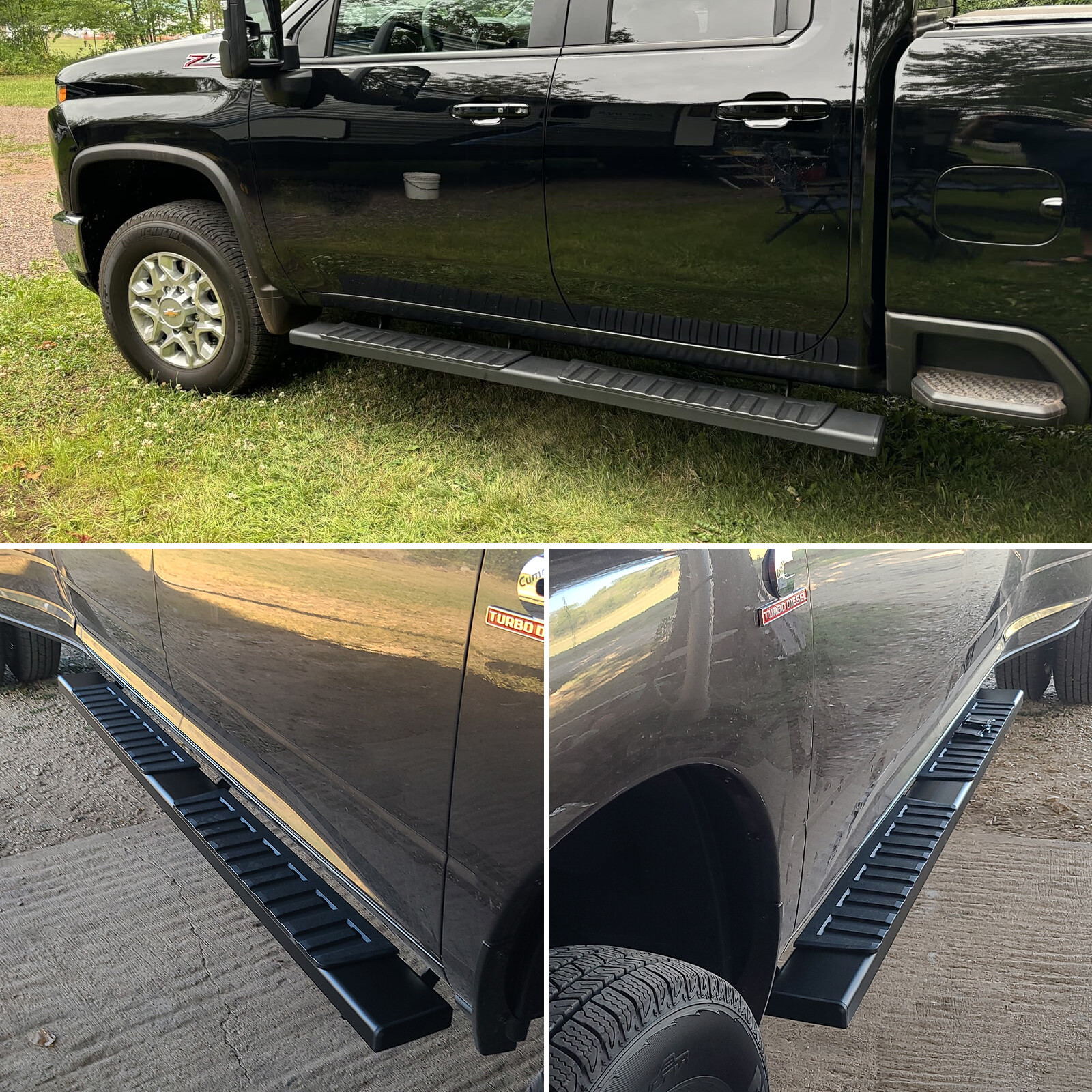 For 07-18 Silverado/Sierra 1500 Double/Extended Cab 6" Running Board Side Step