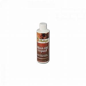 Fiebing's Mink Oil Liquid 8 ounce Leather Care with Neatsfoot Oil
