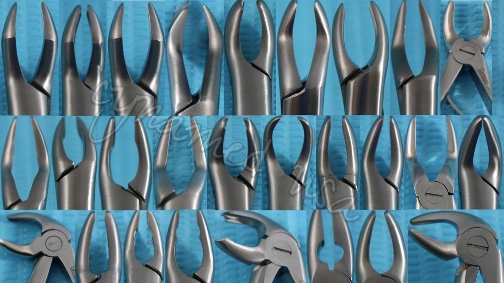 GERMAN 10 GERMAN  EXTRACTING FORCEPS EXTRACTION DENTAL INSTRUMENTS-A+ QUALITY