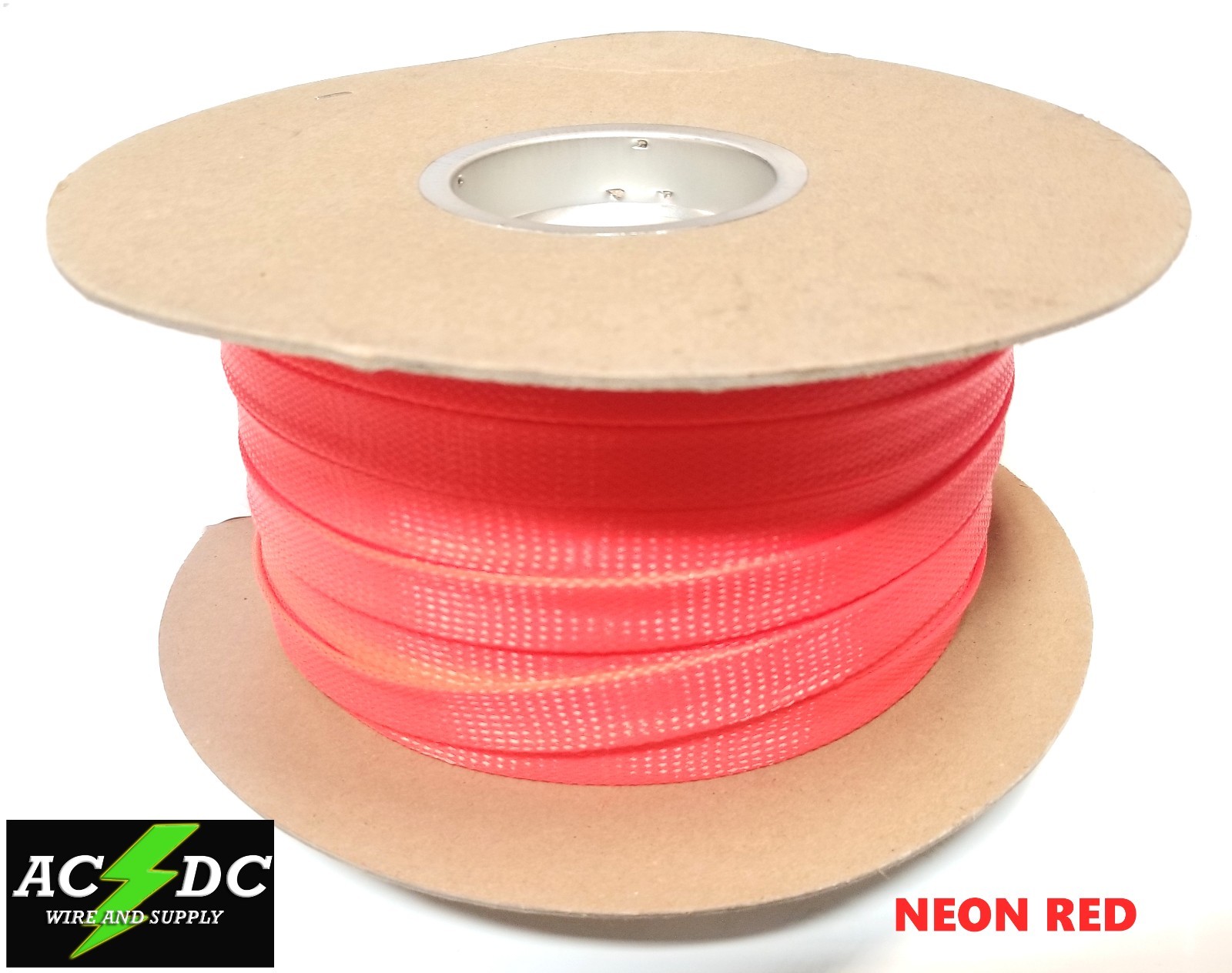 NEON COLOR BRAIDED CABLE EXPANDABLE WIRE SLEEVES NEON PET WIRE BRAID