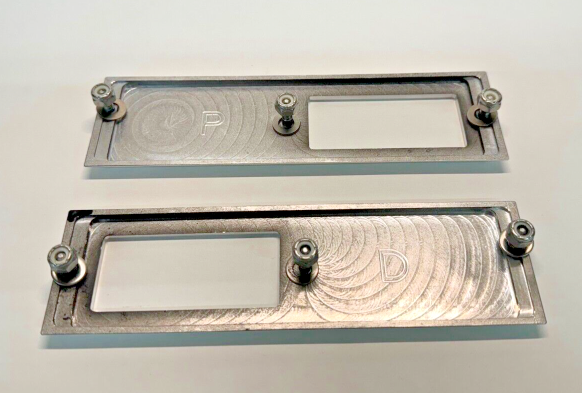 1968 Chevelle Impala Nova '454' Emblem Marker Light Bezel Front Fender Billet