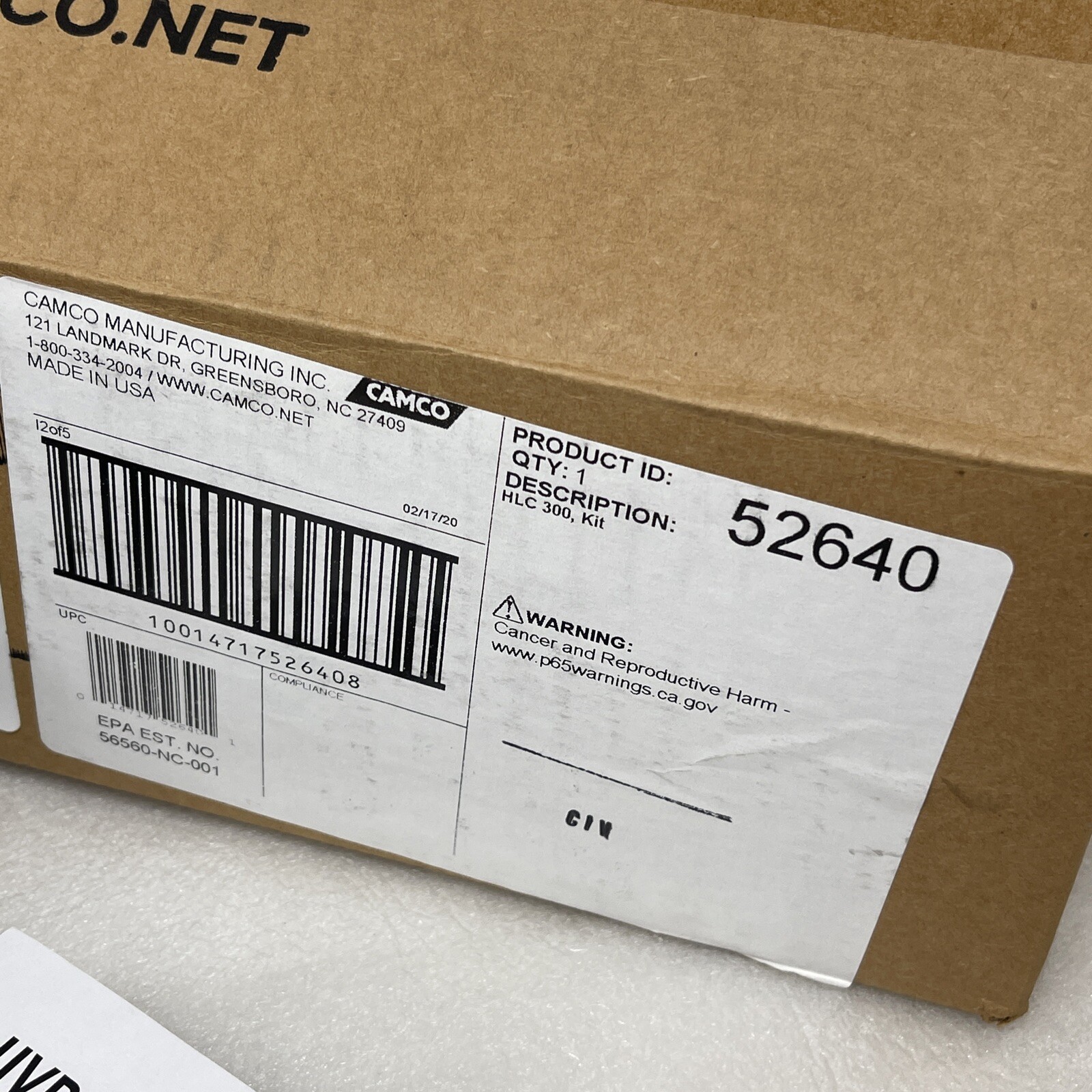 Camco Hydro Life HLC 300 Kit, 350 Water Filter Cartridge Processor, Ice Machine