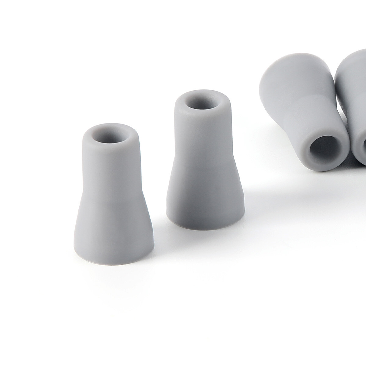 10 Pcs Dental Saliva Ejector Weak Suction Rubber Snap Tip Adapter Replacement